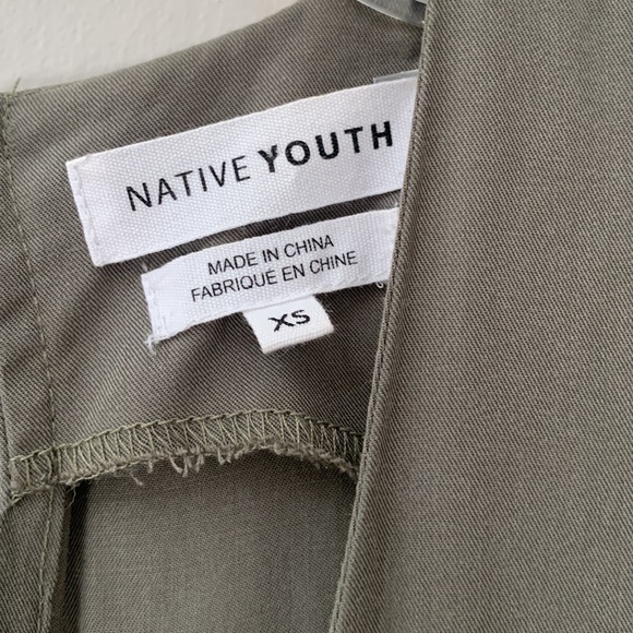 Olive Green Jumpsuit - Picture 3 of 6